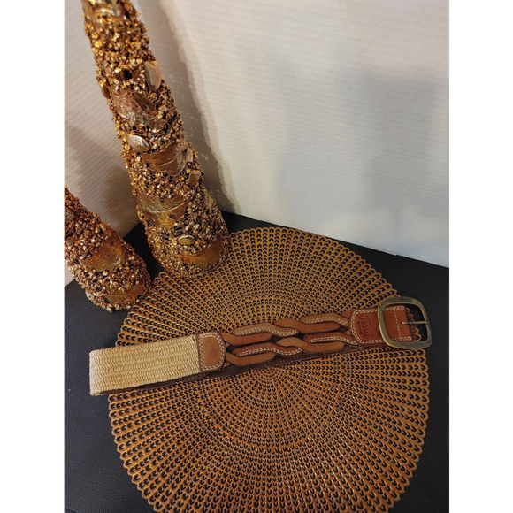 FOSSIL Leather Belt Size S - Picture 2 of 7